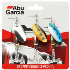 Abu Garcia Droppen Bugga 7,0g 3-Pack Spinner-Set| Sets Spinnfischen|Spinner