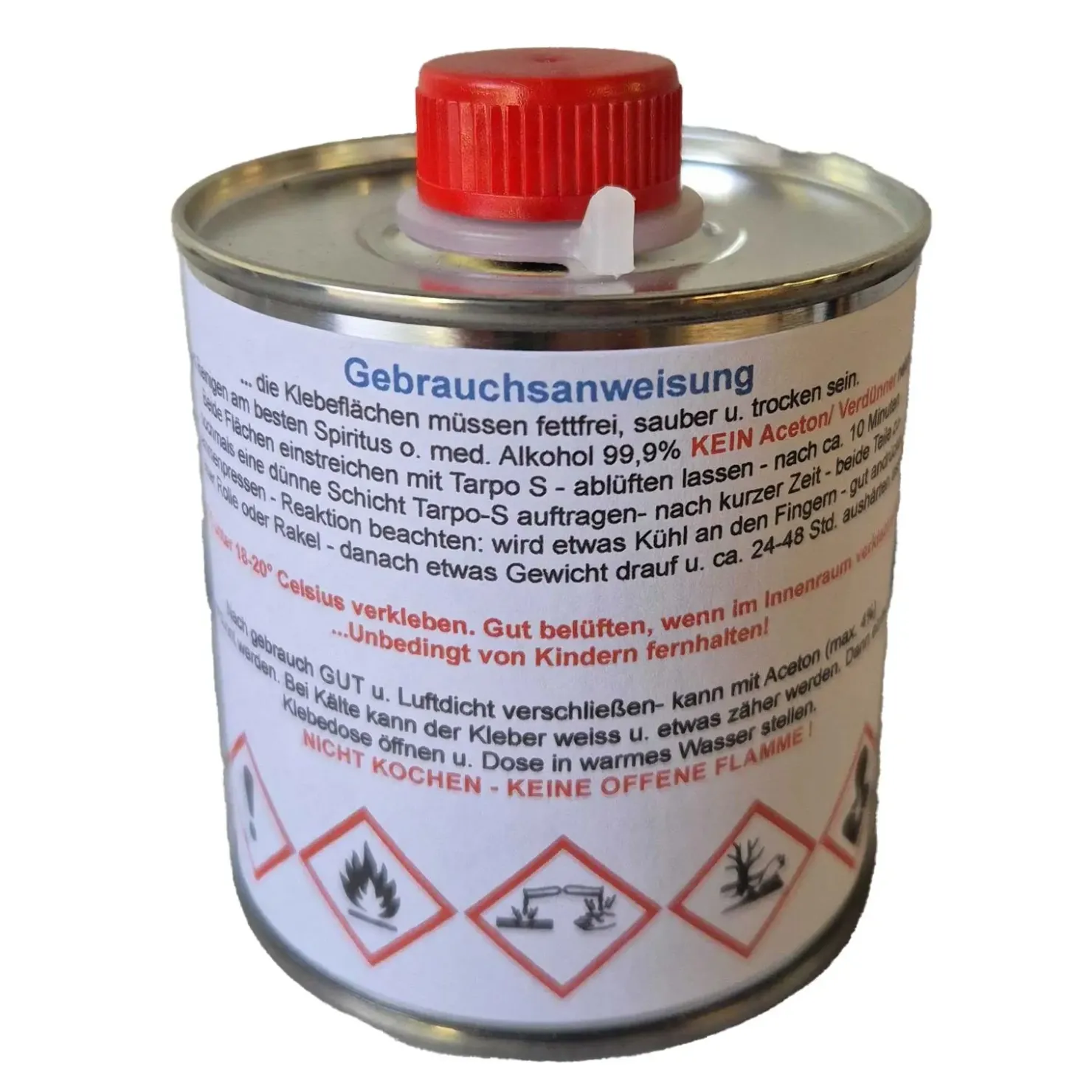 Allroundmarin Kleber PVC/PVC Tarpo-S 1-Komp. 200ml| Belly Boot Zubehör|Angelboot Zubehör