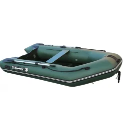 Allroundmarin Schlauchboot Kiwi 280 grün mit faltbarem Holzboden| Angelboote