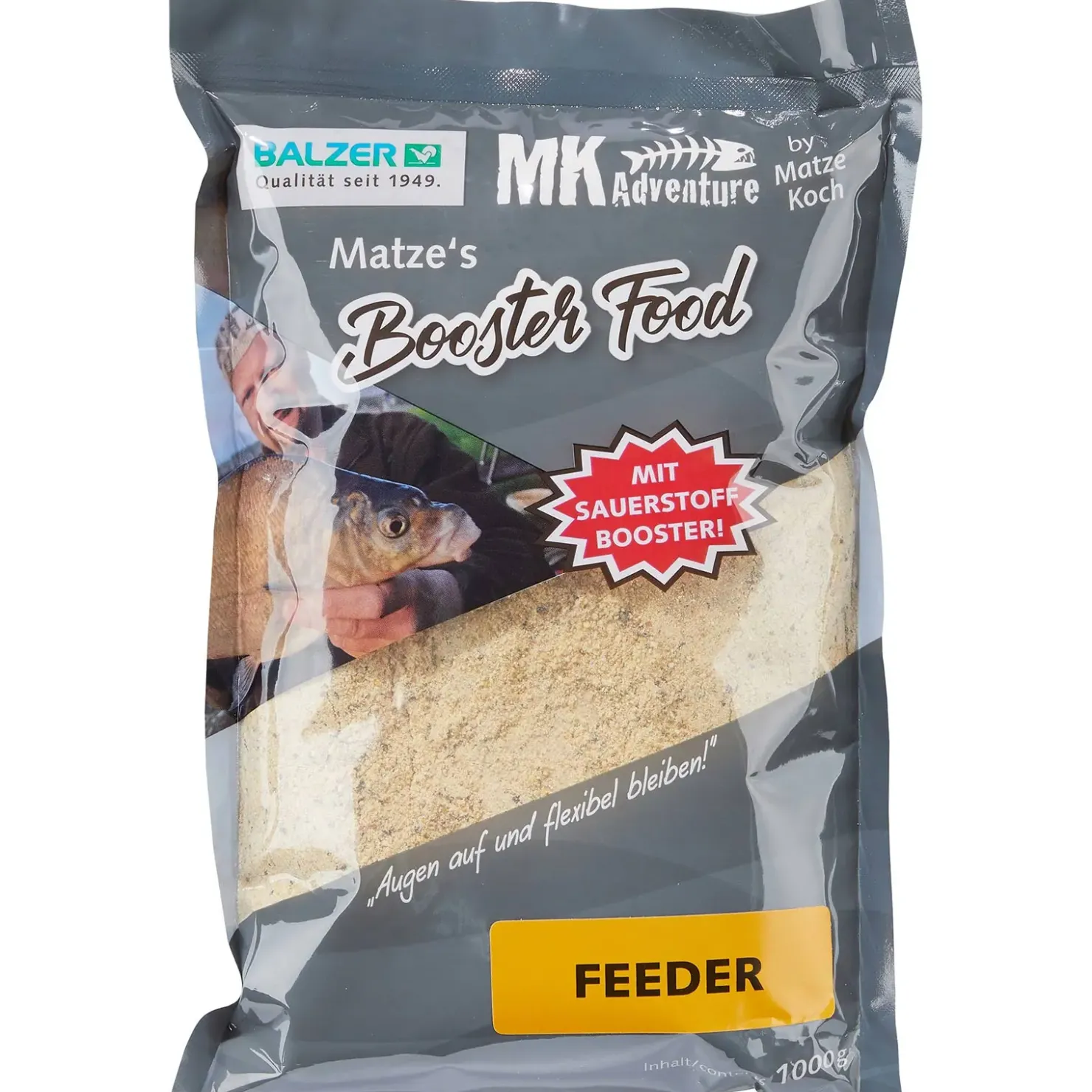 Balzer Matze Koch Boost Food Feeder Grundfutter| Feederfutter|Friedfischfutter