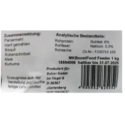 Balzer Matze Koch Boost Food Feeder  Grundfutter| Feederfutter|Friedfischfutter