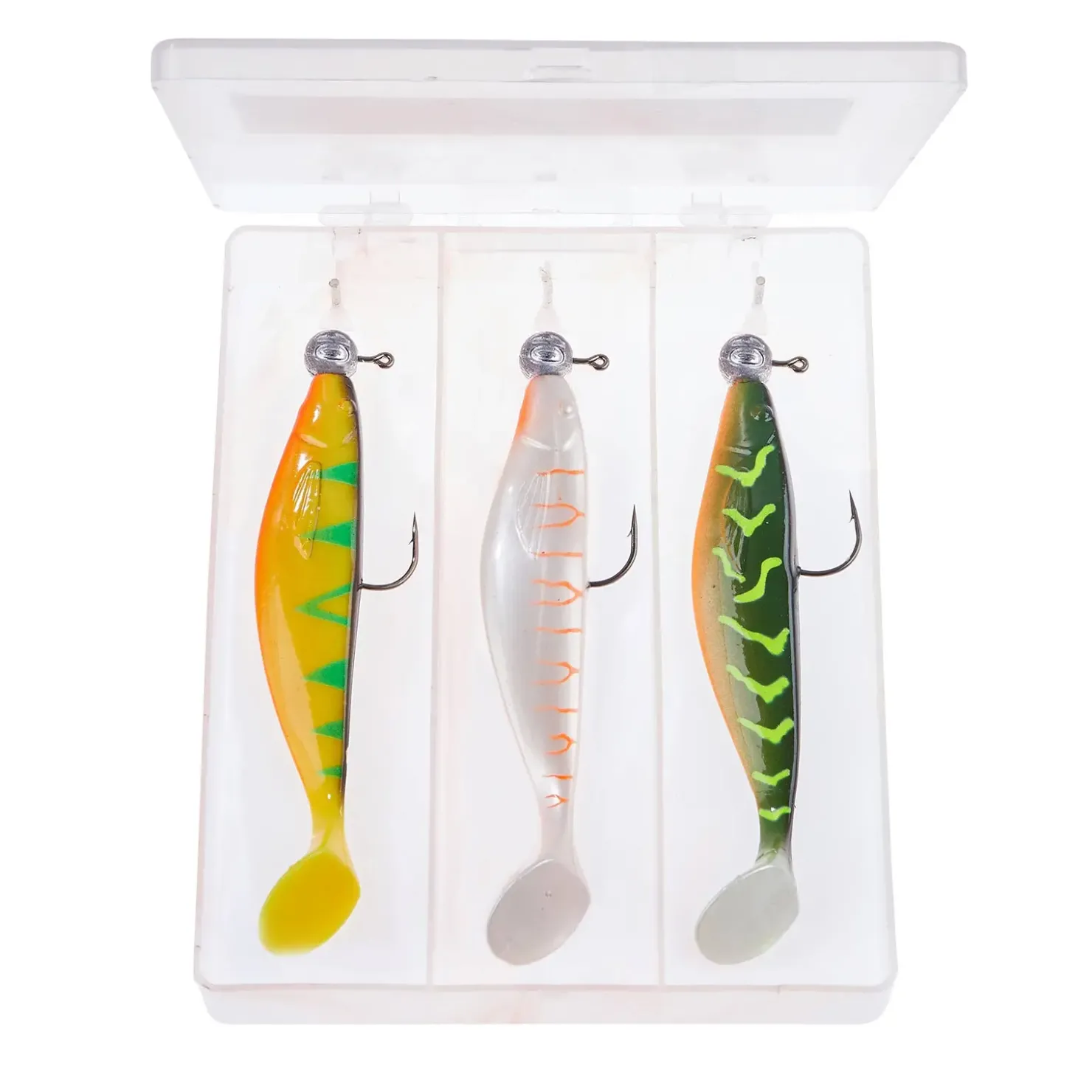 Matze Koch Balzer Gummifisch Box 3 – Hecht Angelset| Sets Spinnfischen|Set Kunstköder & Zubehör