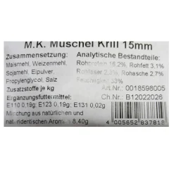 Balzer Matze Koch Muschel/Kril15mm Booster Balls Boilies – Special Edition| Karpfenfutter|Boilies & Pop-Ups