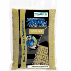 Balzer Michael Zammataro’s Feedermaster Futter Brasse gelb – 1kg Feederfutter| Feederfutter|Friedfischfutter
