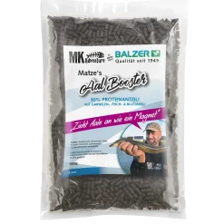 Balzer MK Aal Booster Pellets Aal-Pellets 1kg| Karpfenfutter|Feederfutter