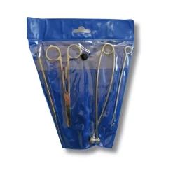 Behr Angelzubehör Set Ködernadel + Lösezange + Rachensperre + Hakenlöser| Sets Spinnfischen|Lösezangen Raubfischangeln