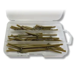 Behr Anti-Tangle Sortiment 1 – Angeln Set 30 Teile + Box| Weiteres Karpfen Zubehör|Sets Feederangeln Und Co