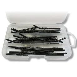 Behr Anti-Tangle Sortiment 3 – Angeln Set 30 Teile + Box| Weiteres Karpfen Zubehör|Sets Feederangeln Und Co