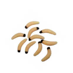 Behr Bienenmaden Jumbo 10 Stück| Forellenköder|Forellenteich Köder