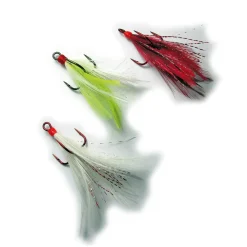 Behr Drillingshaken mit Federn Set #2| Sets Spinnfischen|Raubfischhaken