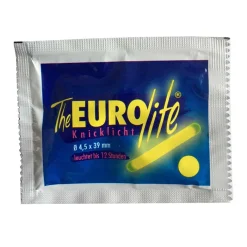 Behr Eurolite Knicklicht gelb 3,9cm| Posen Zubehör|Angelzubehör Kleinteile