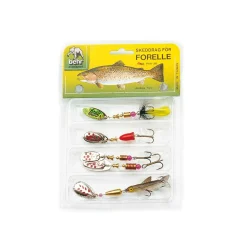 Behr Ködersortiment Forelle 5 Teile 5 Spinner| Spinner|Forellen Sets - Köder & Zubehör
