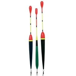 Behr Posen Set mit Wirbel Inhalt 3 Stück Universal-Durchlaufposen| Forellen Sets - Köder & Zubehör|Sets Feederangeln Und Co