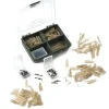 Behr RedCarp Lead Clip Set 2 – Karpfenset 80 Teile + Box| Karpfen Sets|Weiteres Karpfen Zubehör