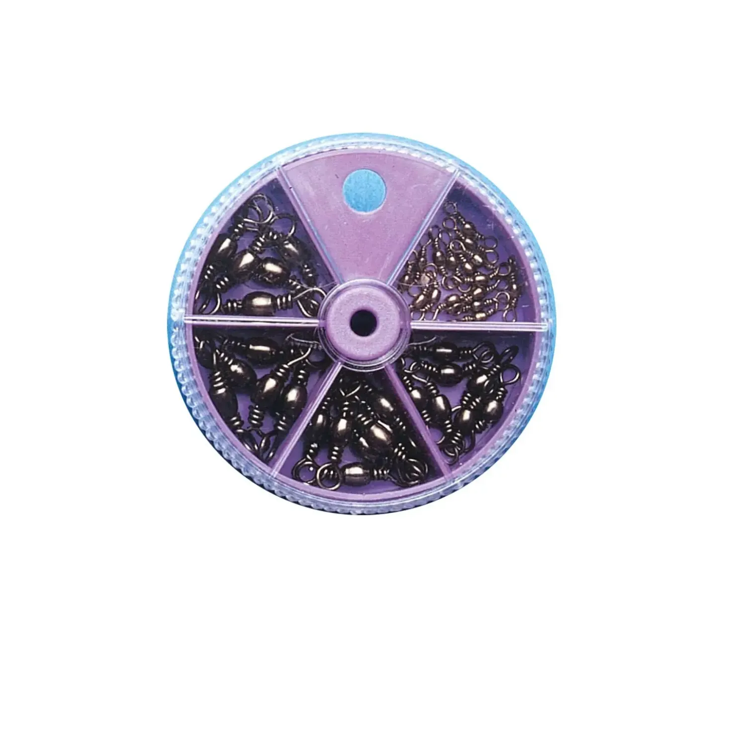 Behr Tönchenwirbel Set mit Karabiner 30 Teile| Sets Spinnfischen|Sets Feederangeln Und Co