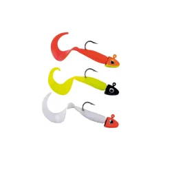 Behr Trendex Mini-Twister Set 3 Stück 4cm| Sets Spinnfischen|Barschköder