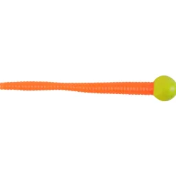 Berkley Power Bait Mice Tail 8cm Chartr/FluoOrange Gummiköder| Drop Shot Köder|Drop Shot Köder