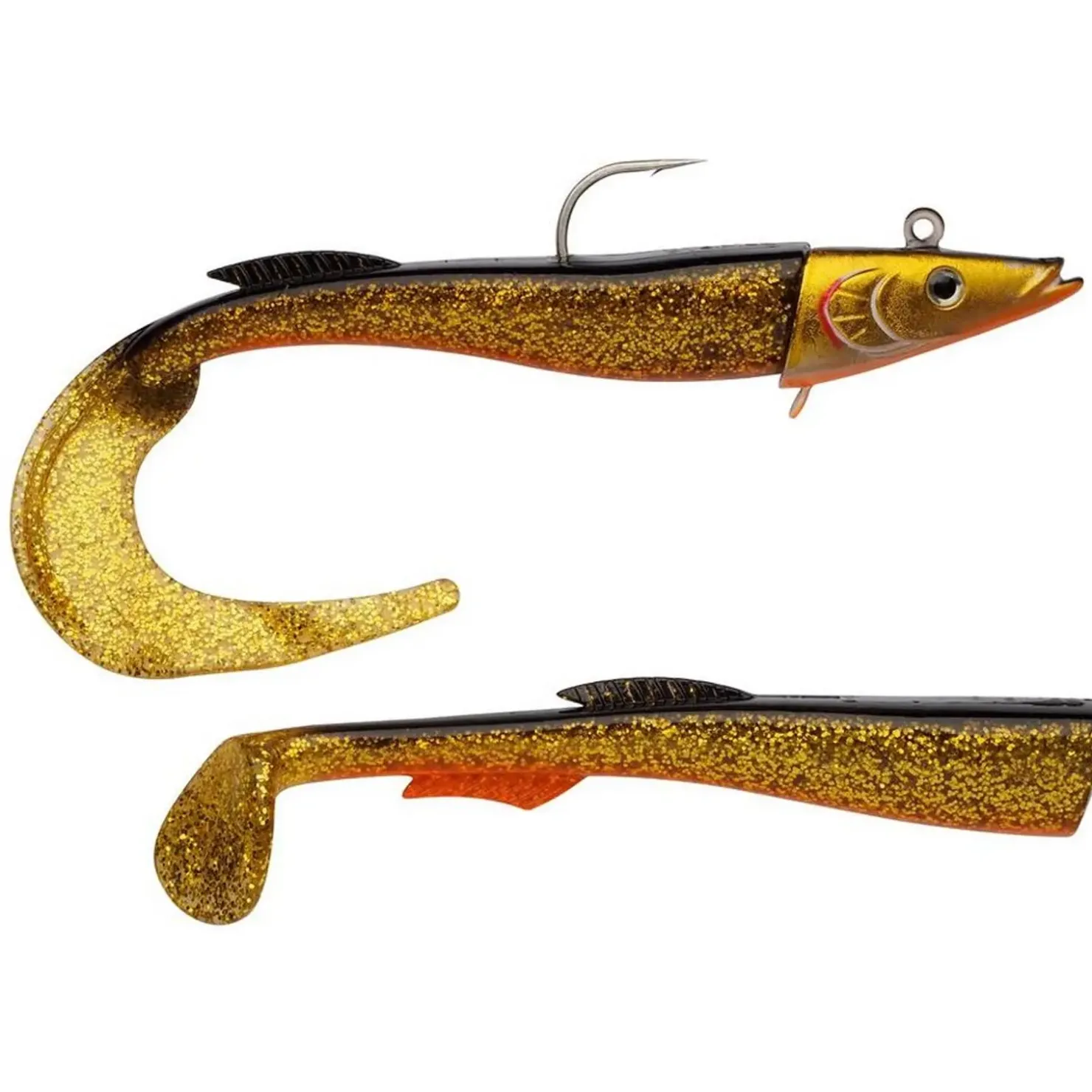 Berkley PowerBait Sandeel 21cm 160g Gummifisch Meeresangeln| Heilbutt Gummiköder|Dorsch Gummifisch