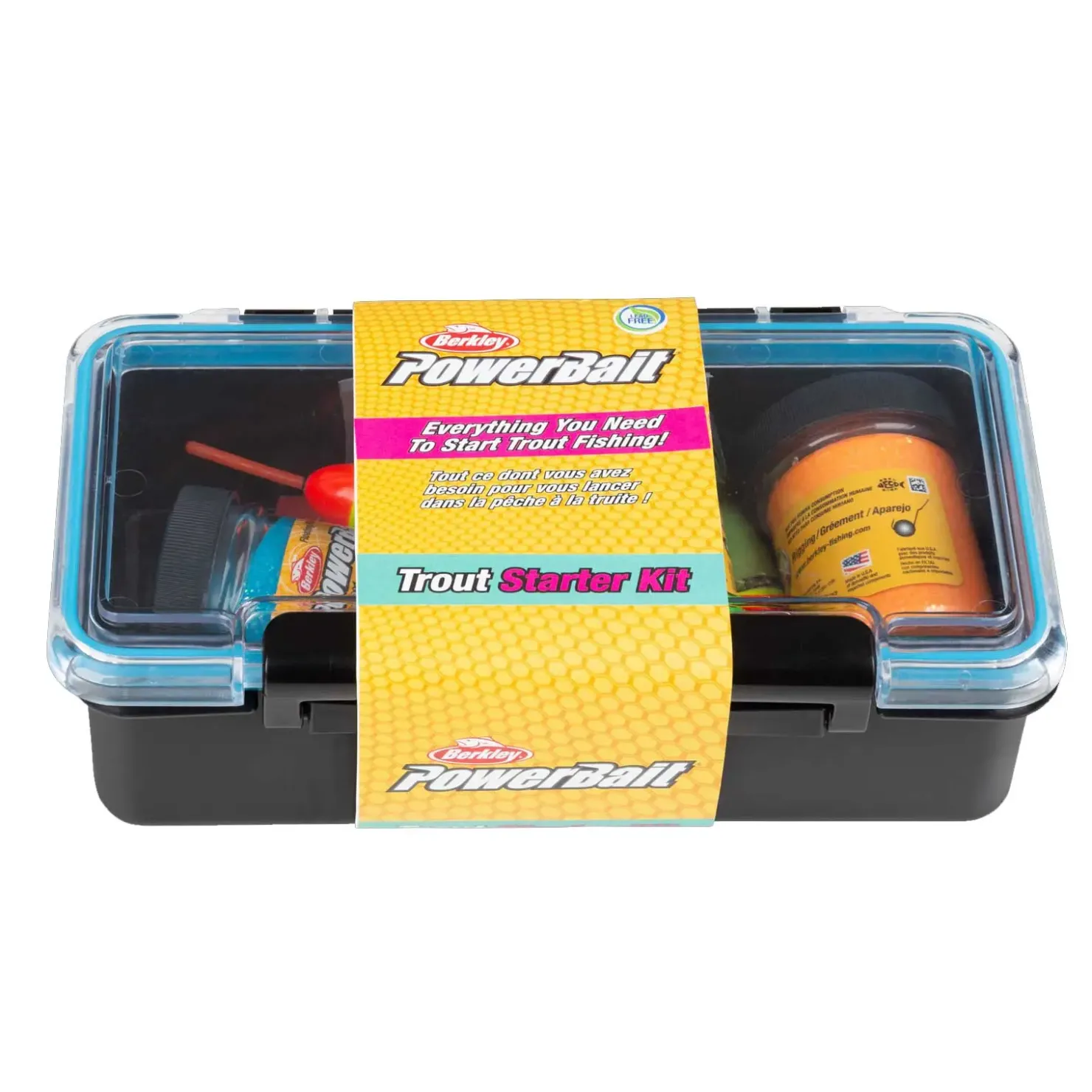 Berkley PowerBait Trout Starter Kit Forellen Starterset| Angelset Forelle - Zubehör & Köder