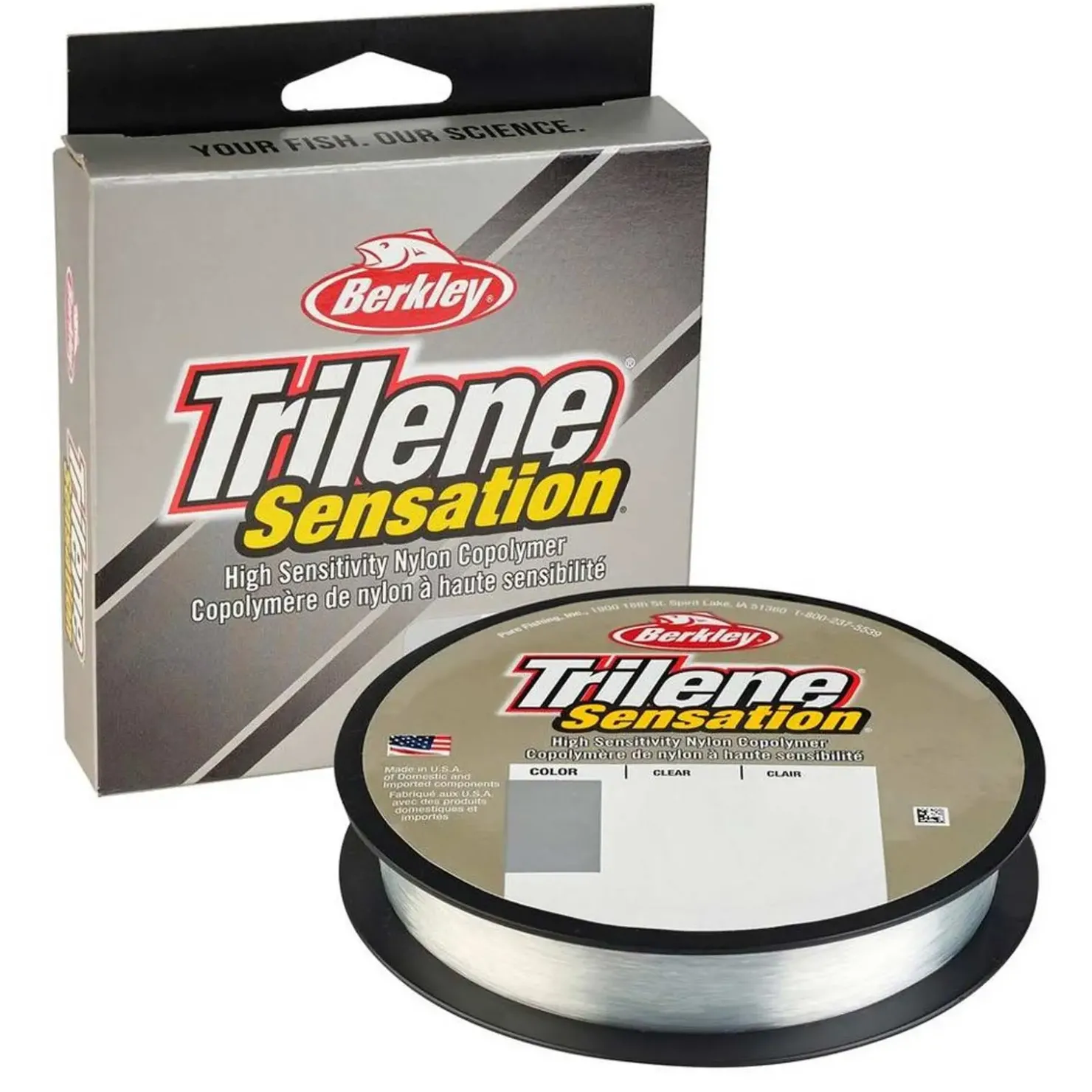 Berkley Trilene Sensation 0,28mm 300m monofile Angelschnur| Monofile Angelschnur