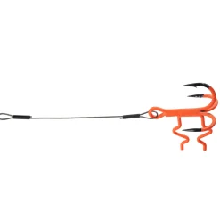 BKK Assist Spear Stinger 7x7 Wire Zander UVO 6cm 7kg 0,36mm #6 Gummifisch Zubehör| Stinger Kurzvorfach|Stahlvorfach Für Kunstköder