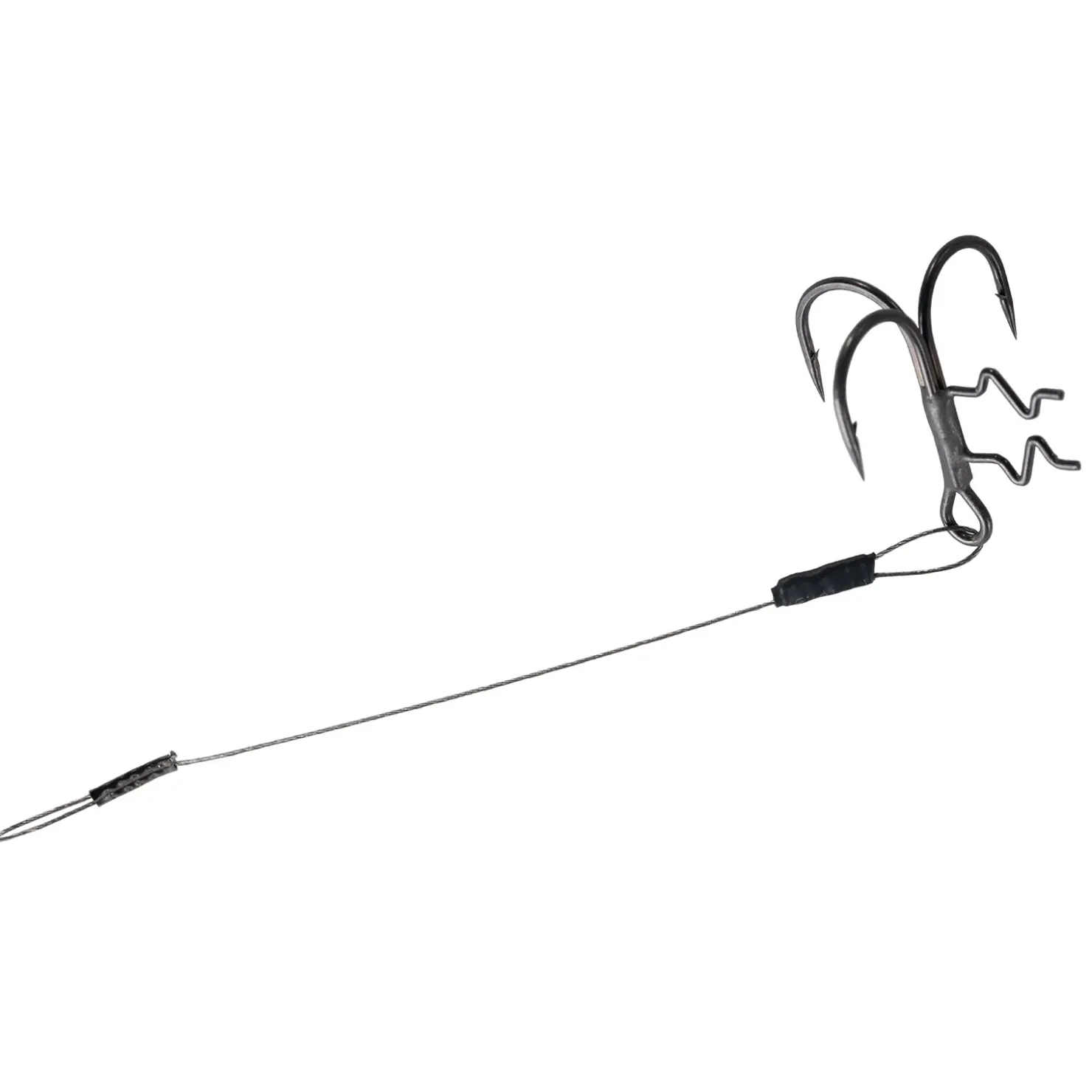 BKK Assist Spear Stinger 7x7 Wire Zander Superslide 6cm 7kg 0,36mm #6 Gummifisch Zubehör| Stinger Kurzvorfach|Stahlvorfach Für Kunstköder