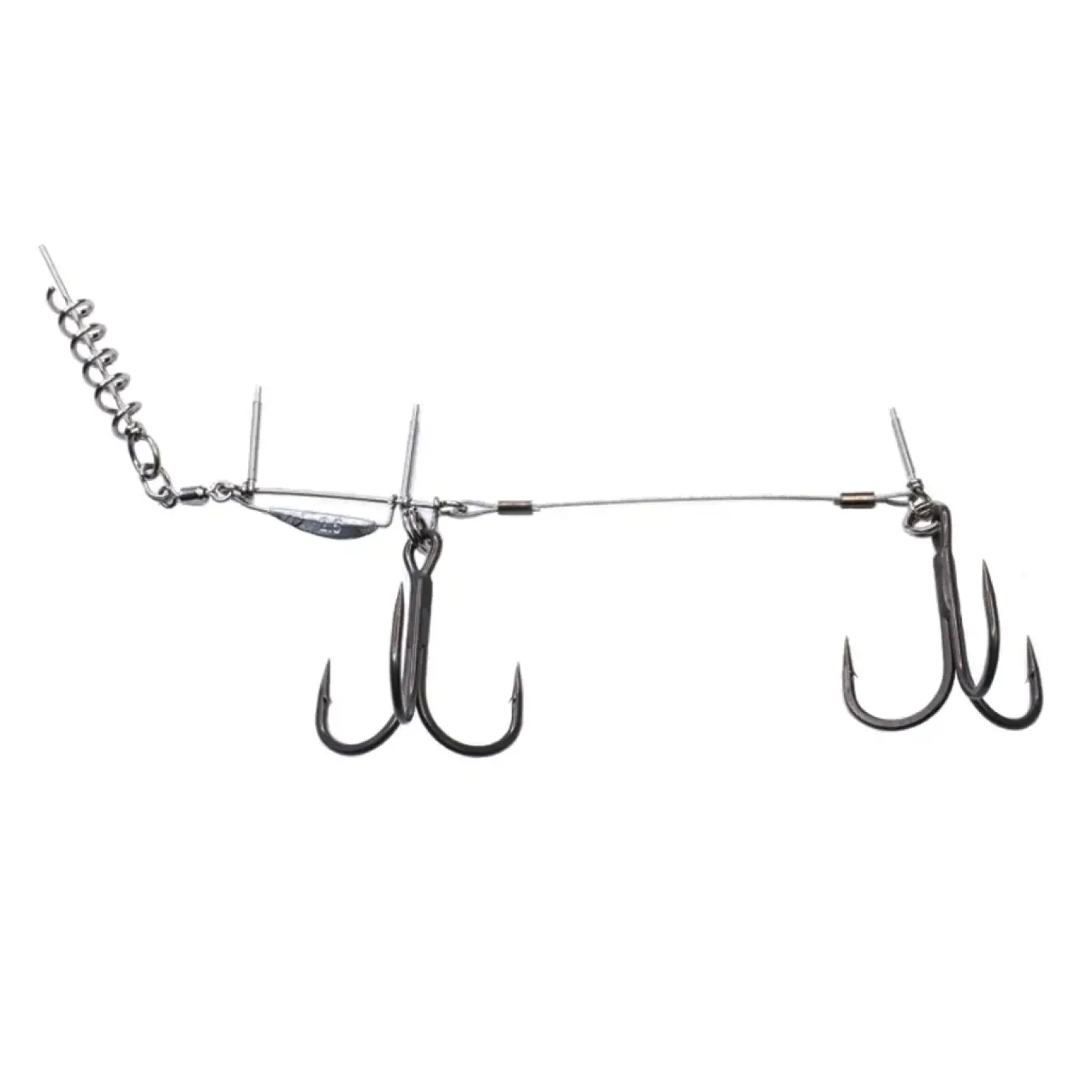 BKK BB Trigger-21 Superslide 2/0# Rig Stinger Haken| Raubfischhaken|Spezialhaken