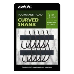 BKK Curved Shank #6 Karpfenhaken| Karpfen Haken|Karpfen Haken