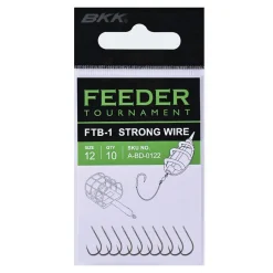 BKK Feeder Tournament FTB-1 #14 Feederhaken ohne Widerhaken| Friedfischhaken|Feeder Haken