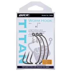BKK Titan Superslide 8/0# Offsethaken| Offset Haken|Drop Shot Haken
