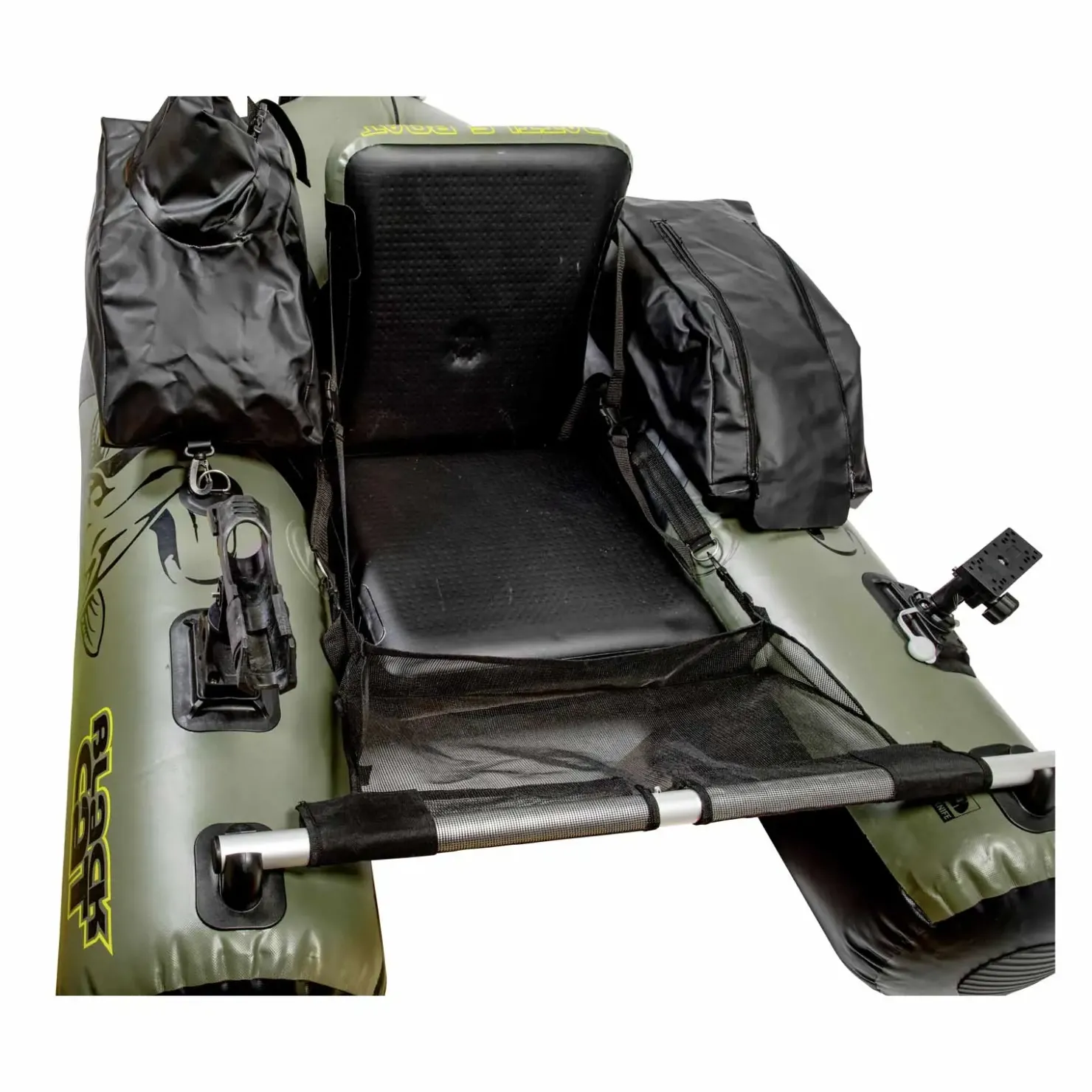 Black Cat Battle Boat Belly Boot| Belly Boat|Belly Boat