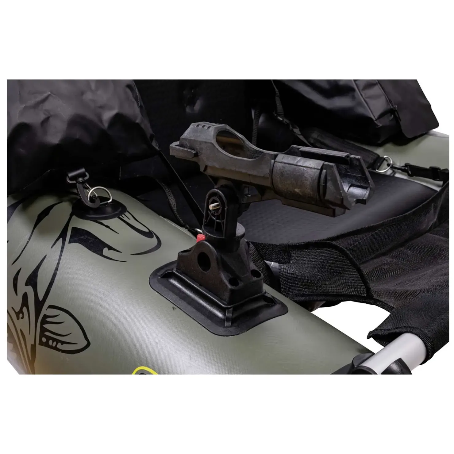 Black Cat Battle Boat Belly Boot| Belly Boat|Belly Boat