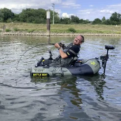 Black Cat Battle Boat Belly Boot| Belly Boat|Belly Boat