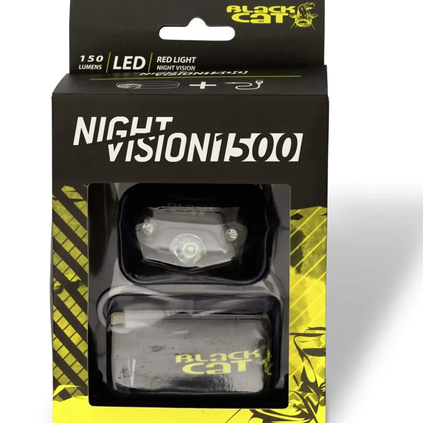 Black Cat Night Vision 1500 Kopflampe| Kopflampen Und Campinglampen|Kopflampen