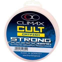 Climax Catfish strong 0,50mm 50kg Weiß Welsangelschnur Geflochten Meterware| Waller Hauptschnüre|Geflochtene Angelschnur