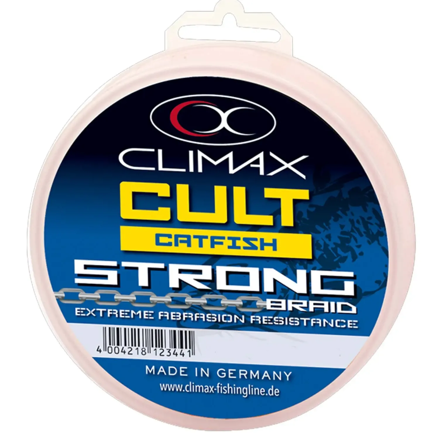 Climax Catfish strong 0,50mm 50kg Weiß Welsangelschnur Geflochten Meterware| Waller Hauptschnüre|Geflochtene Angelschnur