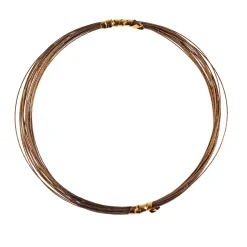 Climax Flexsteel 7x7 15kg 5m inkl. Quetschhülsen Stahlvorfach & Raubfischvorfach| Stahlvorfach Meterware|Stahlvorfach Meterware