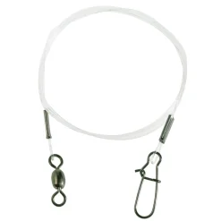 Climax Hardmono Leader 0,60mm 13,6kg 60cm Raubfischvorfach & Kunstködervorfach| Hard Mono Vorfach|Fluorocarbon Vorfach