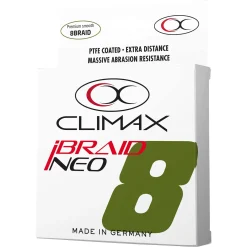 Climax iBraid NEO 135m 0,22mm Geflochtene Angelschnur| Geflochtene Angelschnur