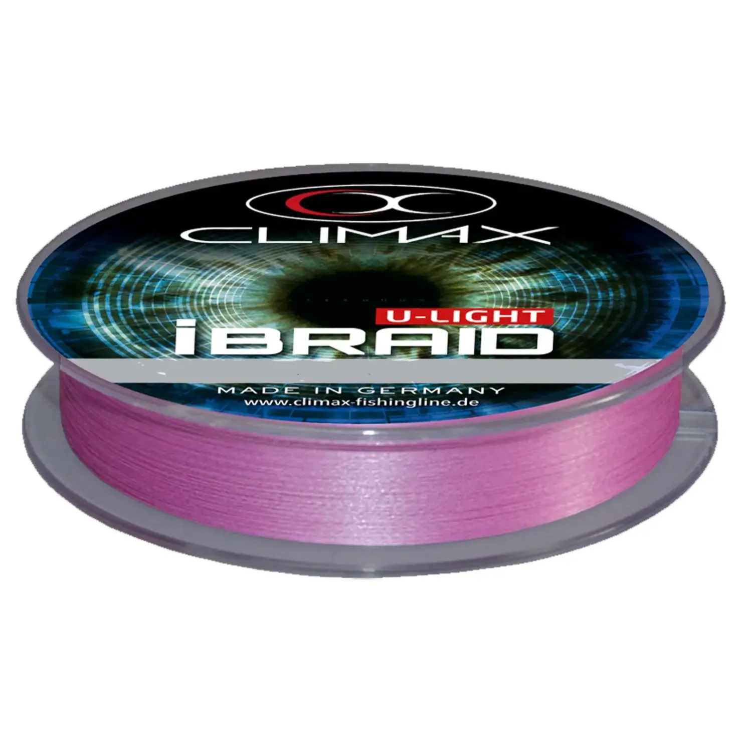 Climax iBraid U-Light Fluo-Purple 135m 0,06mm ultradünne geflochtene Angelschnur| Geflochtene Angelschnur