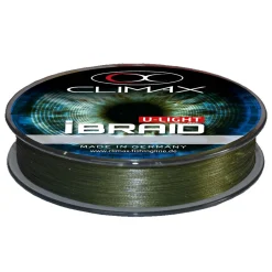 Climax iBraid U-Light 135m 0,08mm ultradünne geflochtene Angelschnur| Geflochtene Angelschnur