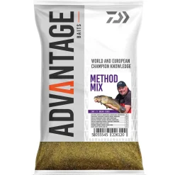 Daiwa Advantage Baits Method Mix Grundfutter 1kg| Feederfutter|Friedfischfutter