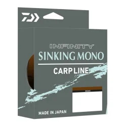 Daiwa Infinity Sinking Mono 0.285mm - 500m BROWN monofile Karpfenschnur| Karpfen Schnur|Karpfen Schnur