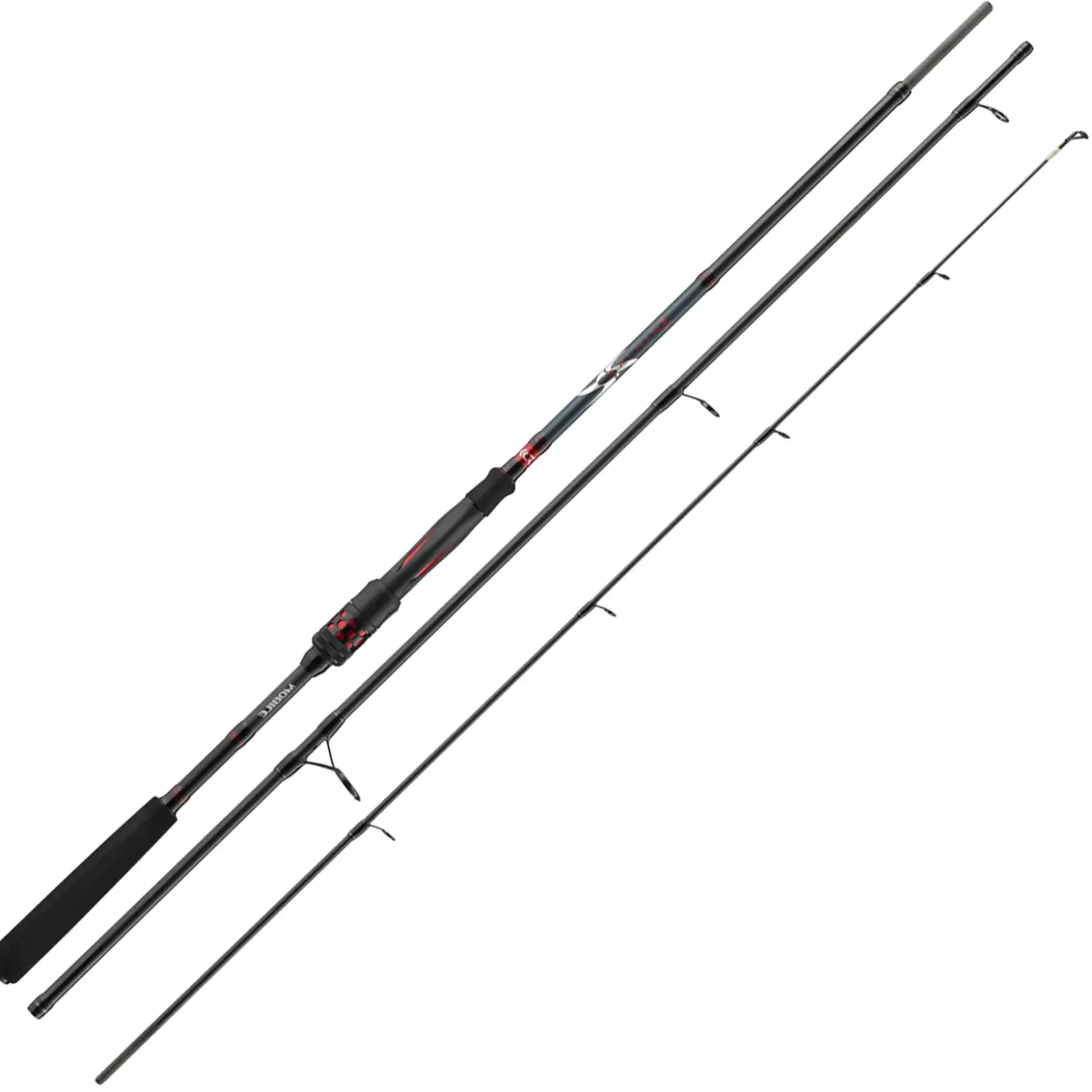 Daiwa Ninja Mobile Spin 2.45m 5-30g Reise-Spinnrute| Spinnrute|Zanderrute
