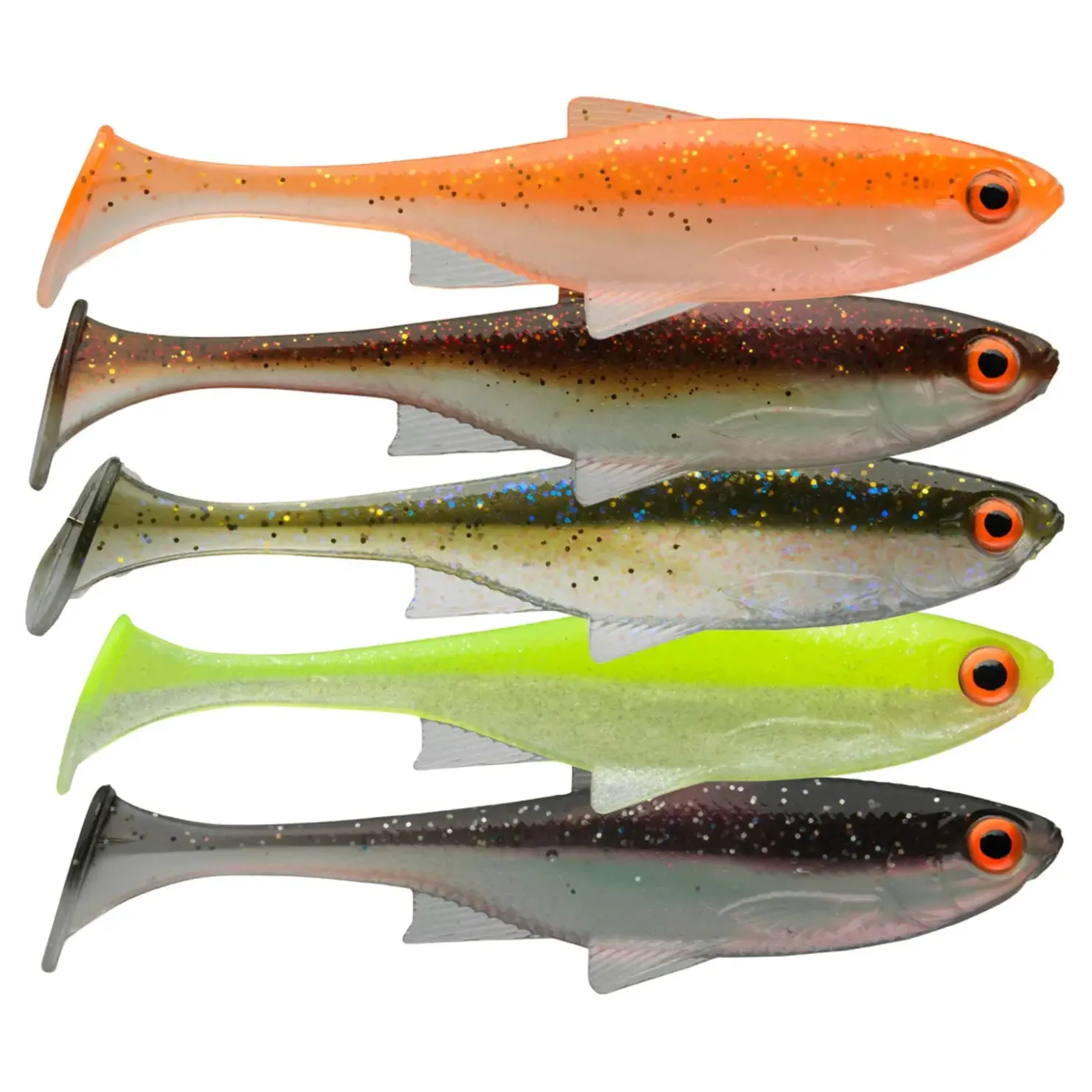 Daiwa Prorex Live Roach 8,5cm MIX 5pcs. Gummifisch| Zandersaison|Gummifische