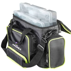 Daiwa Prorex Tackle Box Bag M Angeltasche mit 2 Boxen| Angeltaschen
