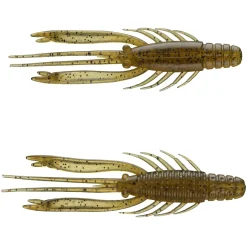 Daiwa Prorex Urban Shrimp 2.8´ 8St. Sun Down Brown Gummikrebs| Barsch Gummiköder|Gummikrebse