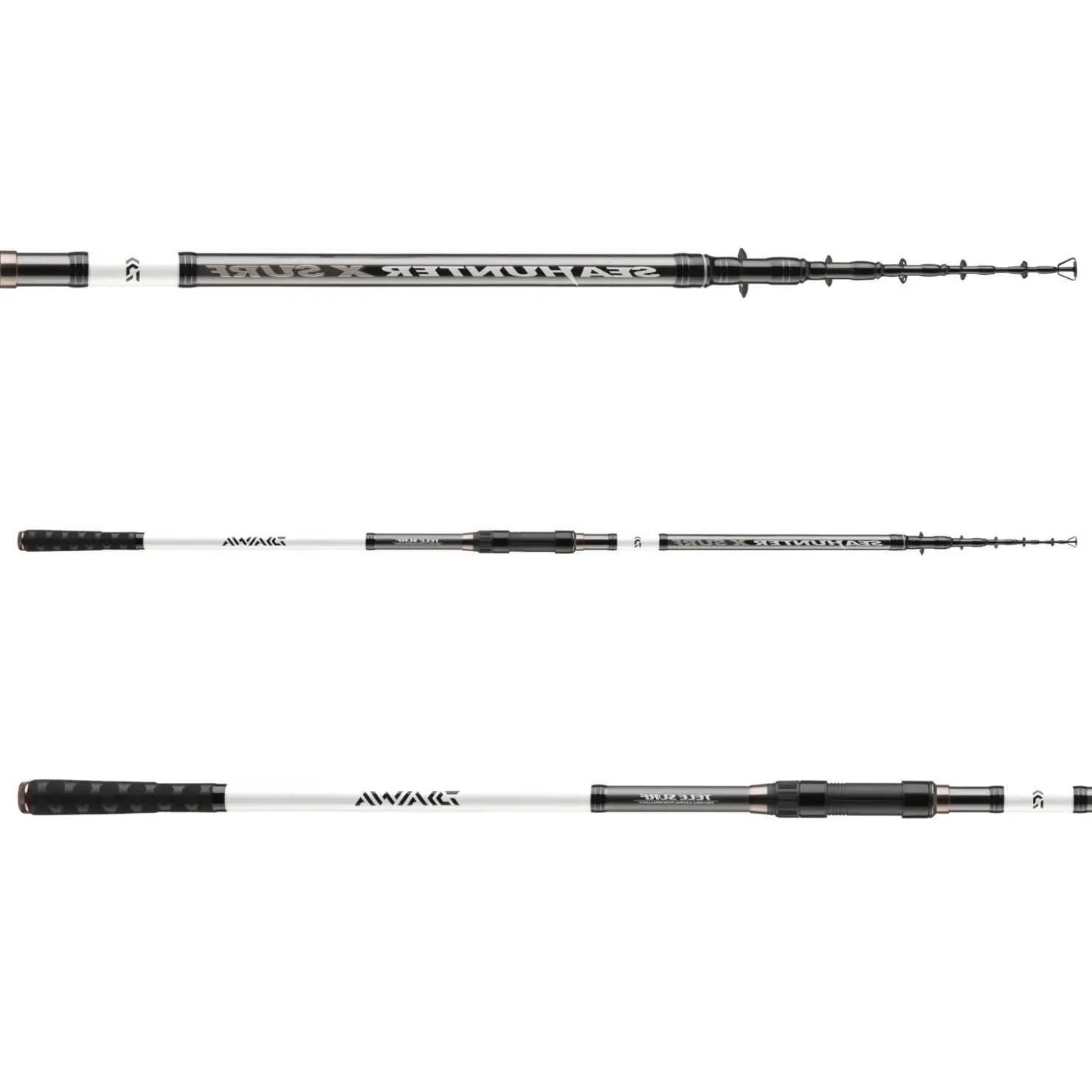 Daiwa Seahunter X Tele Surf 3.90m 60-180g Teleskop-Brandungsrute| Brandungsruten|Meeresruten