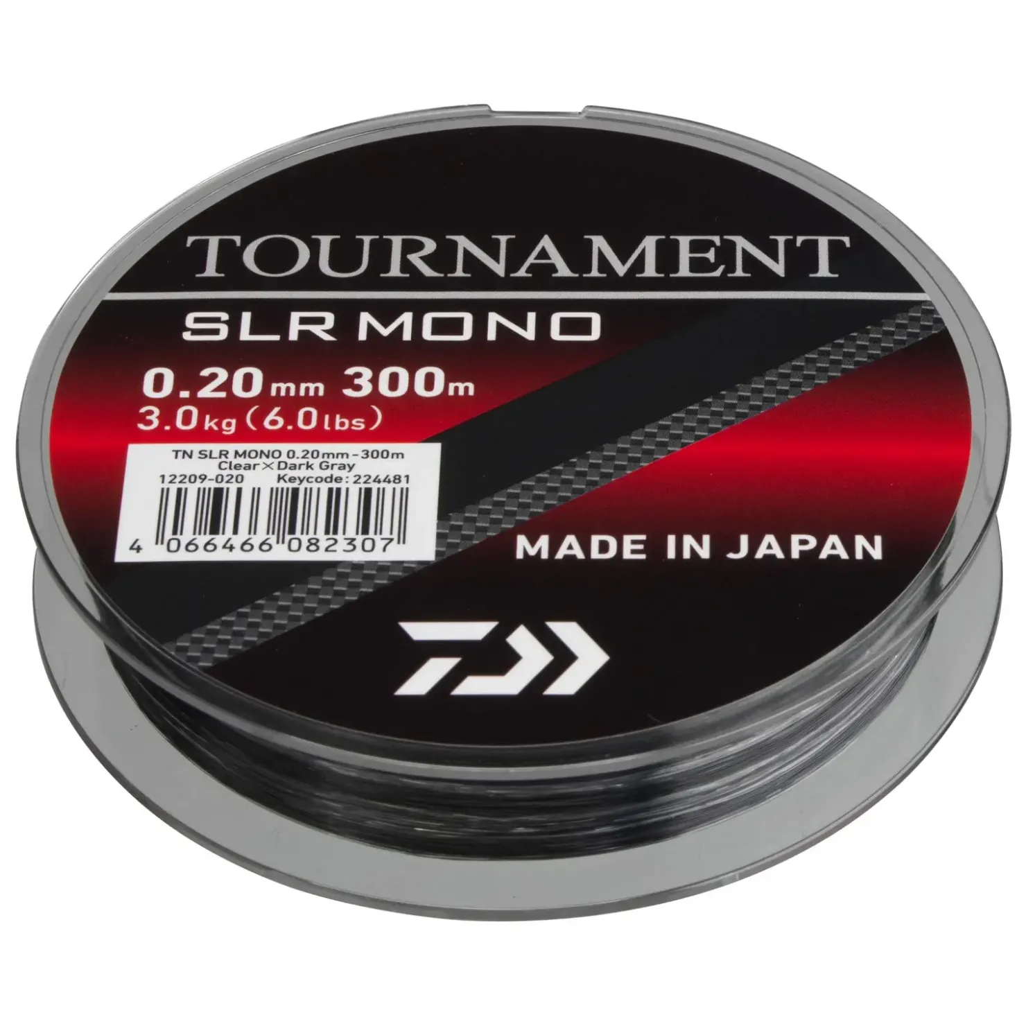 Daiwa TN SLR Mono 0,20mm 300m Clear DGRY Monofile Angelschnur| Monofile Angelschnur