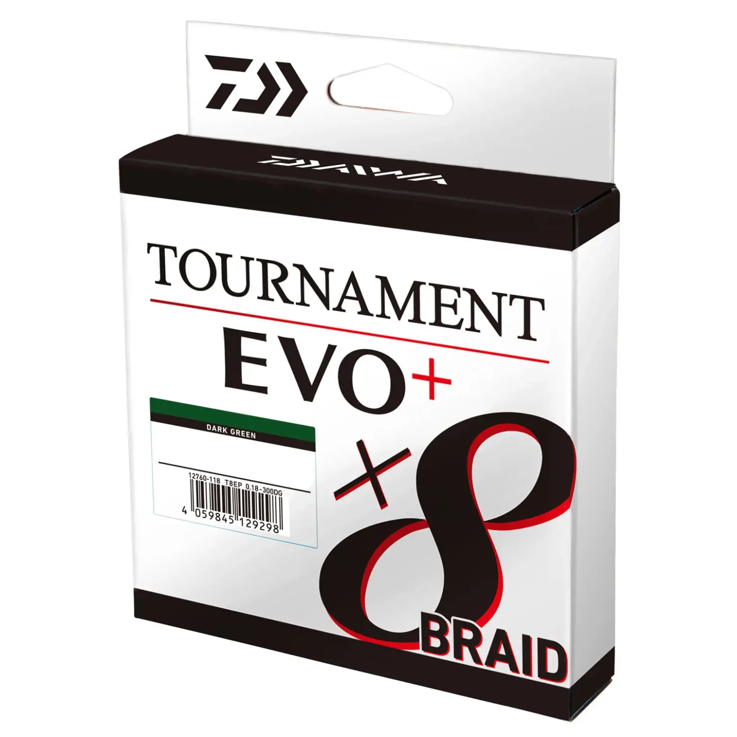 Daiwa Tournament X8 Braid EVO+ 0,20mm 270m geflochtene Angelschnur| Geflochtene Angelschnur